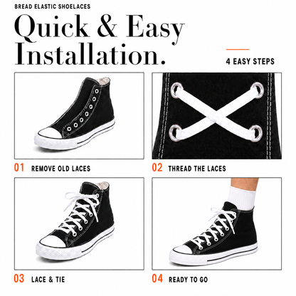 Cloud White Shoe Laces from Bread