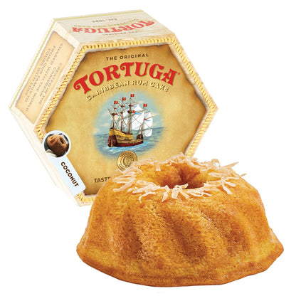 TORTUGA Provenance Rum Cake Variety Pack – 4 oz. - 6 Pack - The Perfect Premium Gourmet Gift for Stocking Stuffers, Gift Baskets, and Christmas Gifts - Great Mini Cakes for Delivery