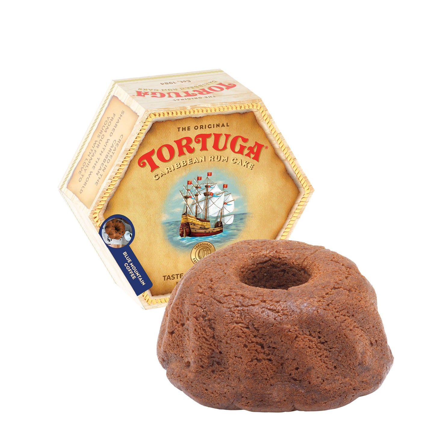 TORTUGA Provenance Rum Cake Variety Pack – 4 oz. - 6 Pack - The Perfect Premium Gourmet Gift for Stocking Stuffers, Gift Baskets, and Christmas Gifts - Great Mini Cakes for Delivery