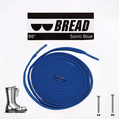 Sonic Blue Shoe Laces from Bread