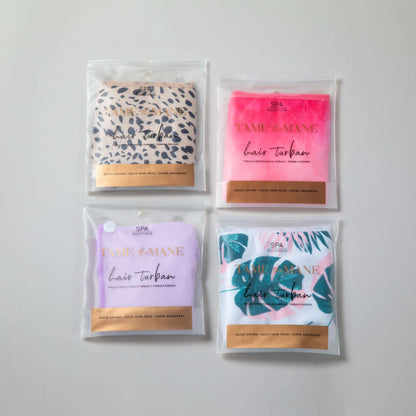 Tame the Mane Hair Wrap Turban Towel