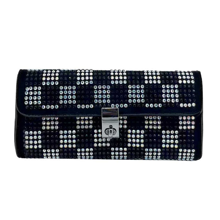 Spike-Stud Evening Clutch Shoulder Bag – Edgy Glamour for the Bold