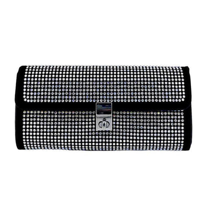 Spike-Stud Evening Clutch Shoulder Bag – Edgy Glamour for the Bold