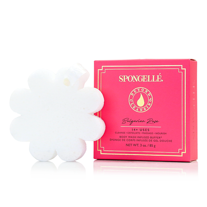 Floral Boxed Flower Set Bath Sponge