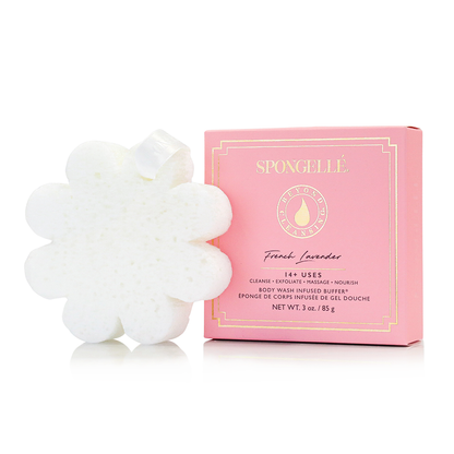 Floral Boxed Flower Set Bath Sponge