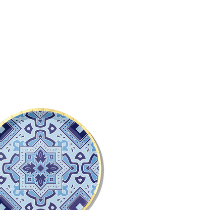 Amalfi Blues Large Plates (10 per pack)