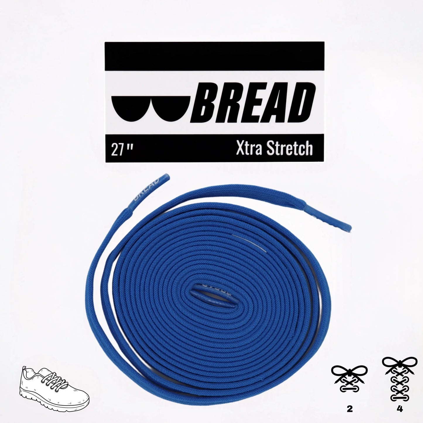 Sonic Blue Shoe Laces from Bread