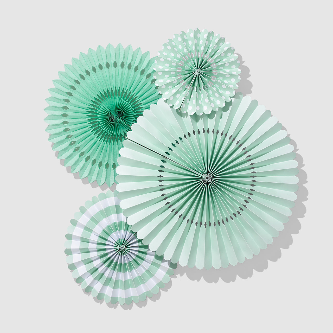 Mint Green Party Fans