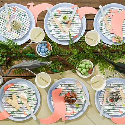 Dino-mite Small Paper Plates (10 per pack)