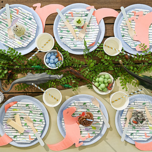 Dino-mite Small Paper Plates (10 per pack)