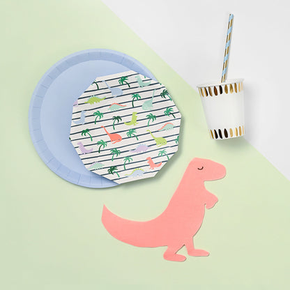 Dino-mite Small Paper Plates (10 per pack)