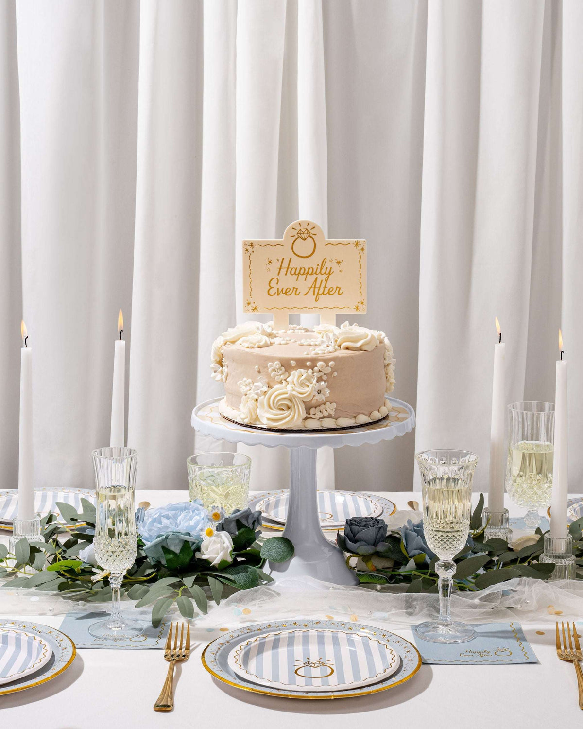 Happily Ever After Cocktail Napkin