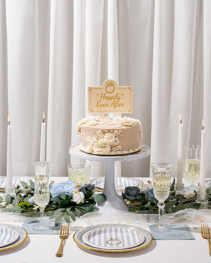 Happily Ever After Cake Plates (8 Pack)