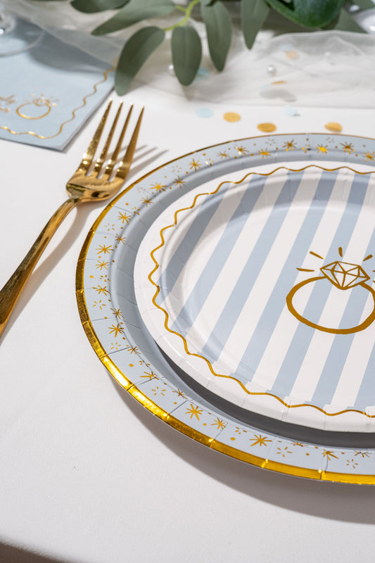 Happily Ever After Cake Plates (8 Pack)