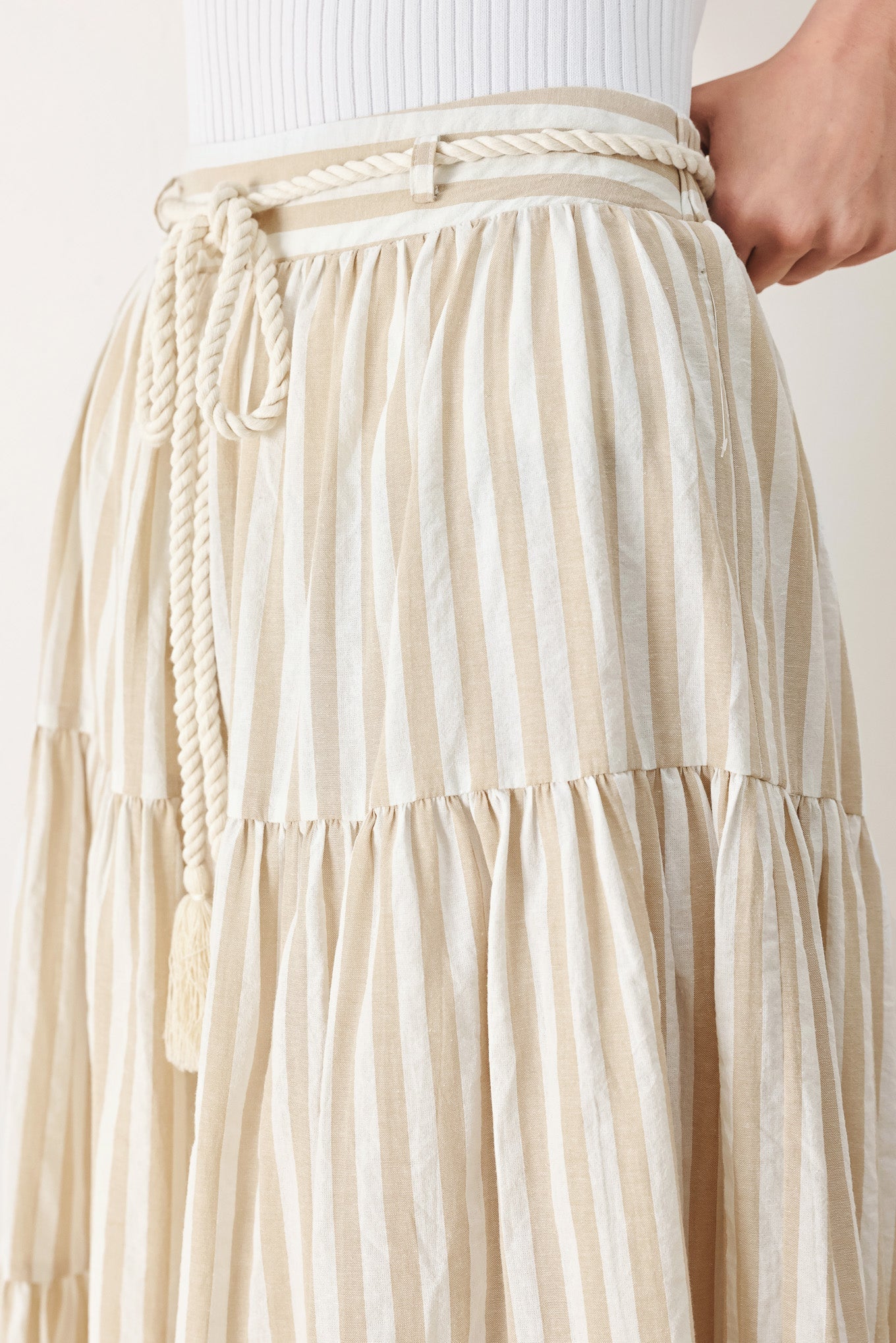 Hamptons Weekend Woven Maxi Skirt - Regular & Plus Size