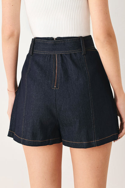 Chic Charm Denim Skort