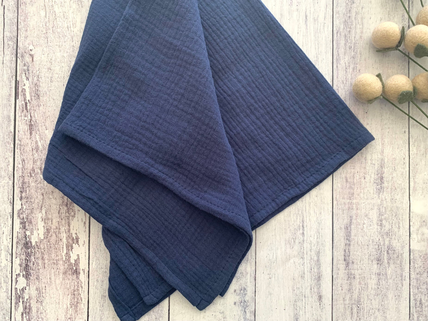 Cotton Crinkle Cloth Napkins, Set of Four