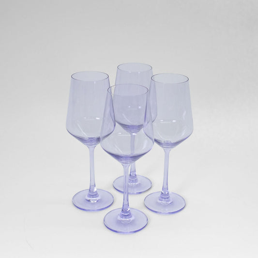 Lady Lavender - Colored Wine Glass