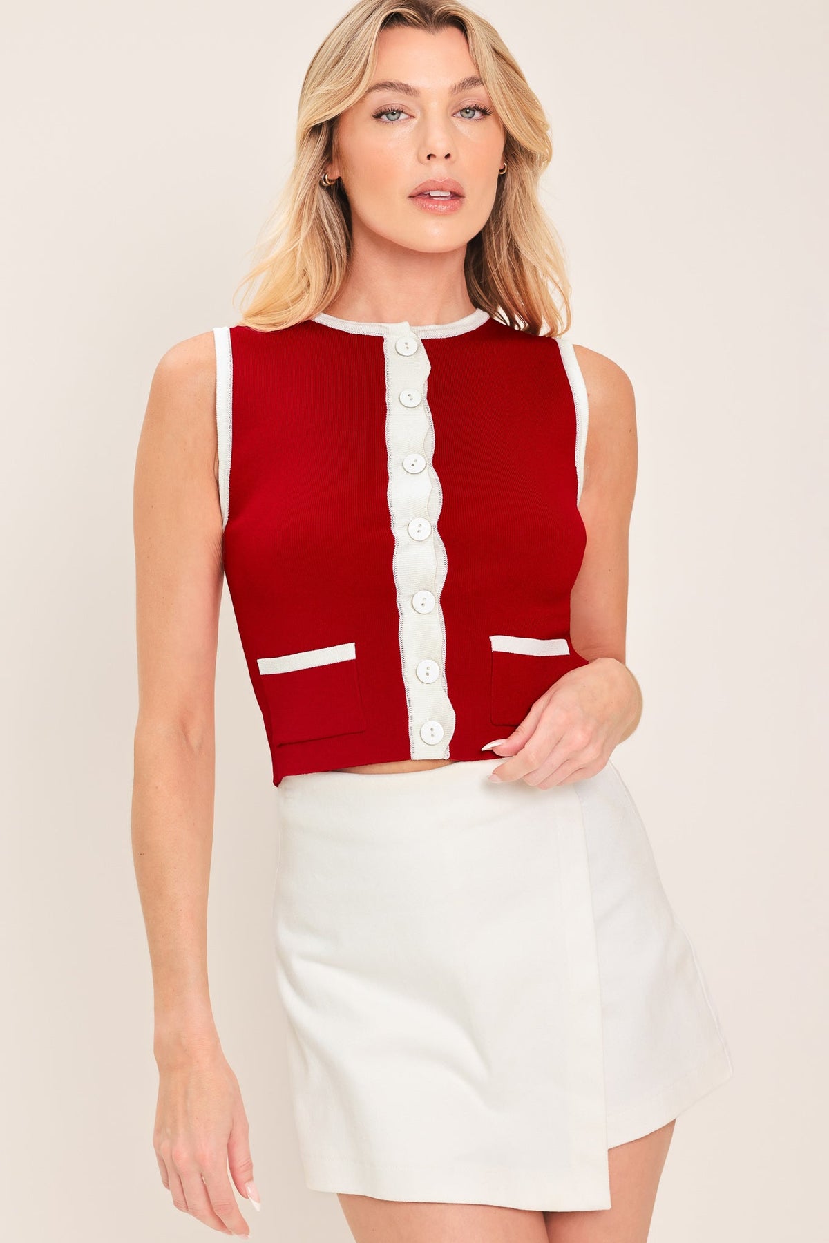 Cherry Soda Sweater Top
