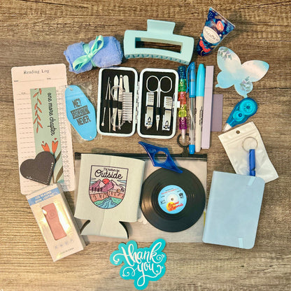 Mystery Self-Care Box for Women: Relaxation and Wellness Gift Set 10 Piece Box