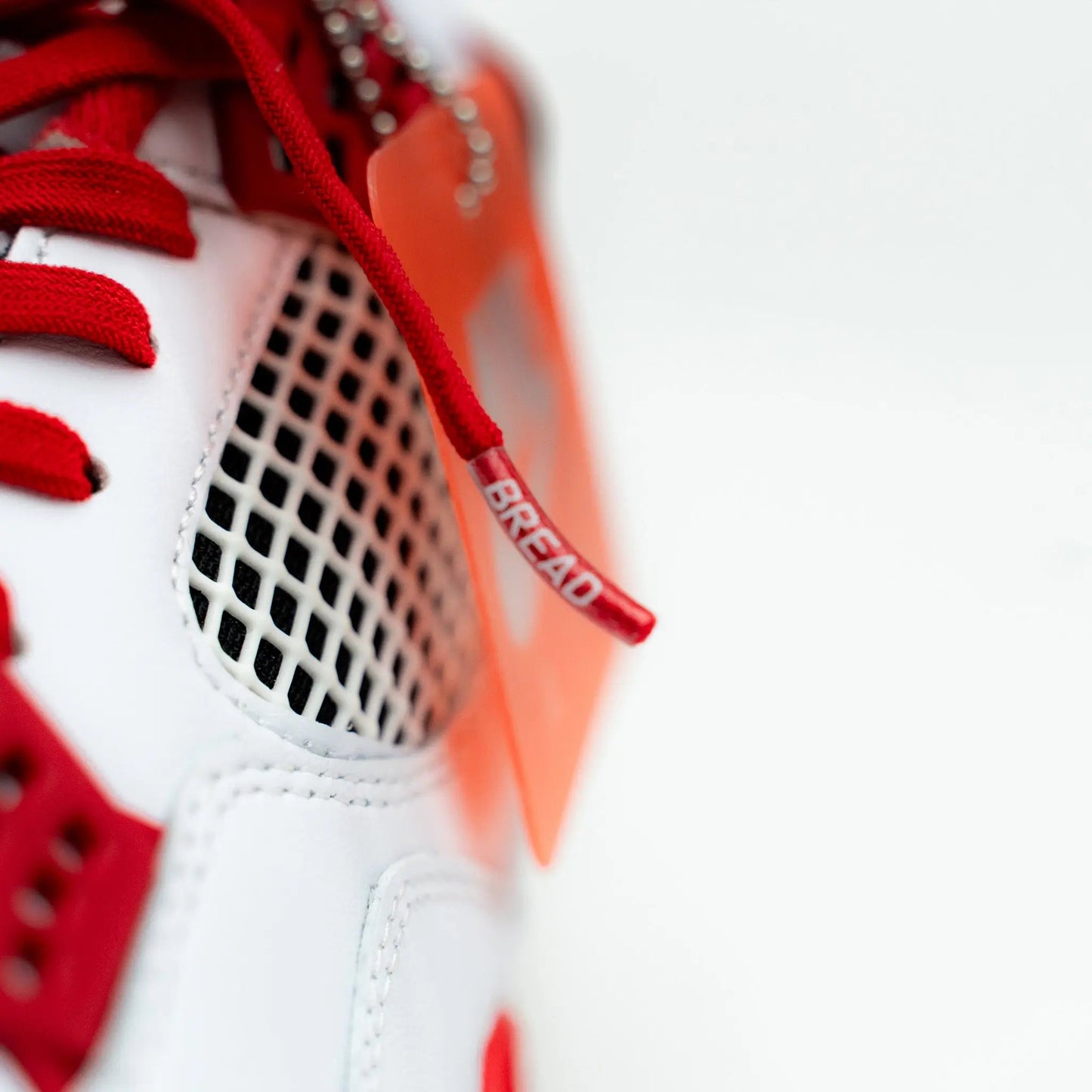 Bold Red Shoe Laces from Bread