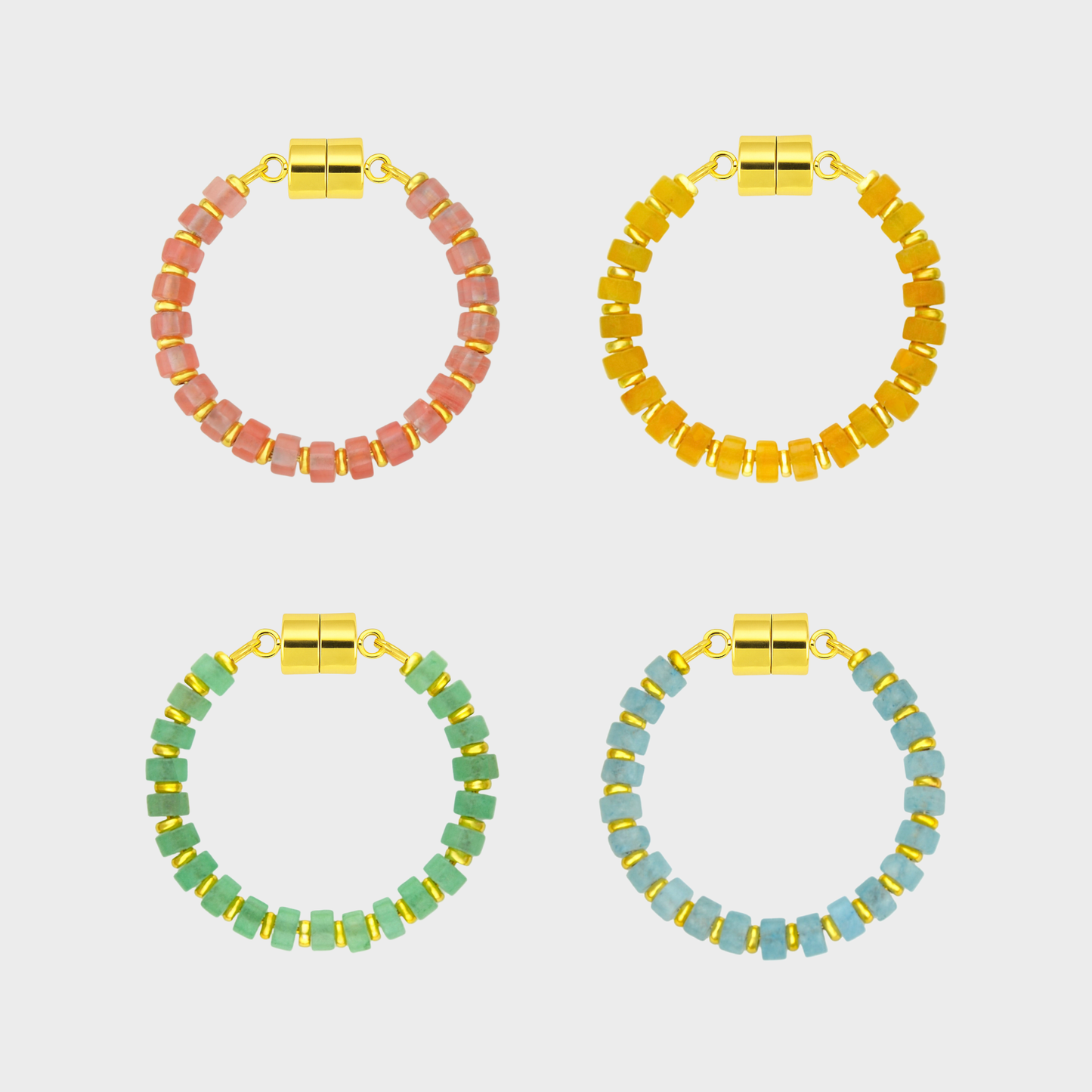 Full Bloom Ahead Wine Charms Set