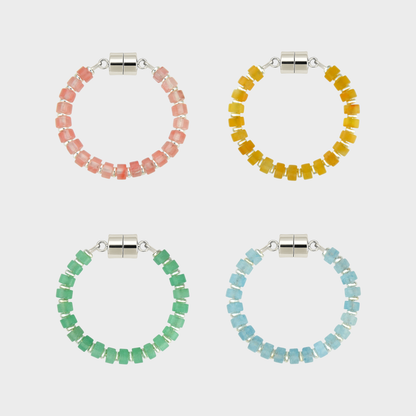 Full Bloom Ahead Wine Charms Set