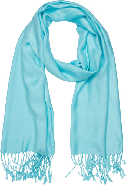 Sakkas Bamboo Rayon Pashmina Shawl Wrap — 78" × 28" Oversized Stole