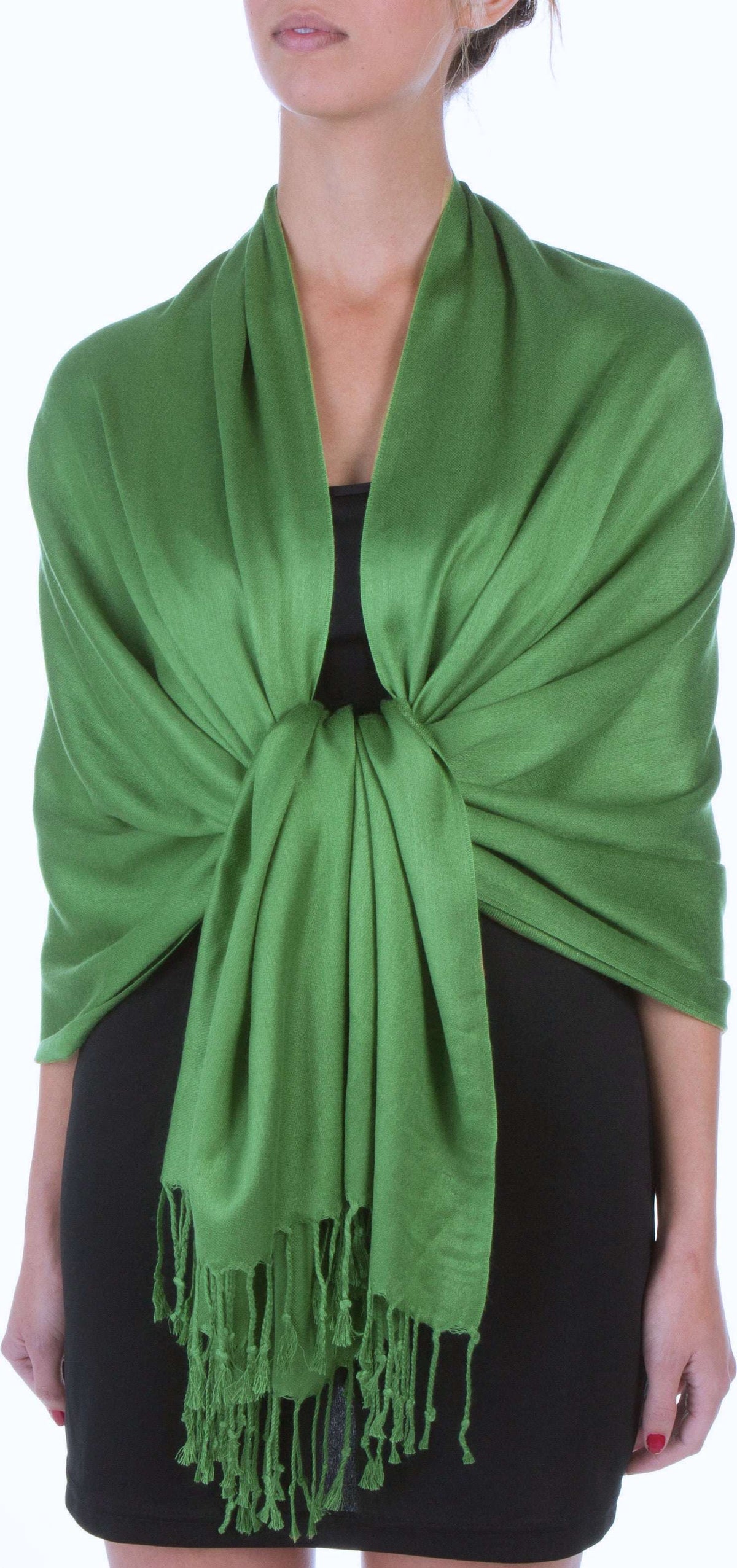 Sakkas Bamboo Rayon Pashmina Shawl Wrap — 78" × 28" Oversized Stole