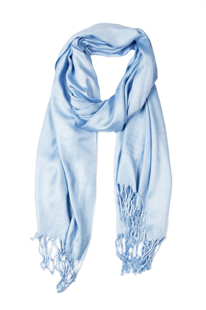 Sakkas Bamboo Rayon Pashmina Shawl Wrap — 78" × 28" Oversized Stole