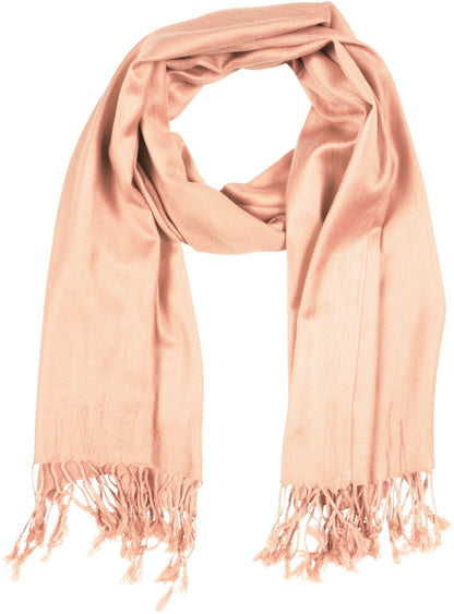 Sakkas Bamboo Rayon Pashmina Shawl Wrap — 78" × 28" Oversized Stole