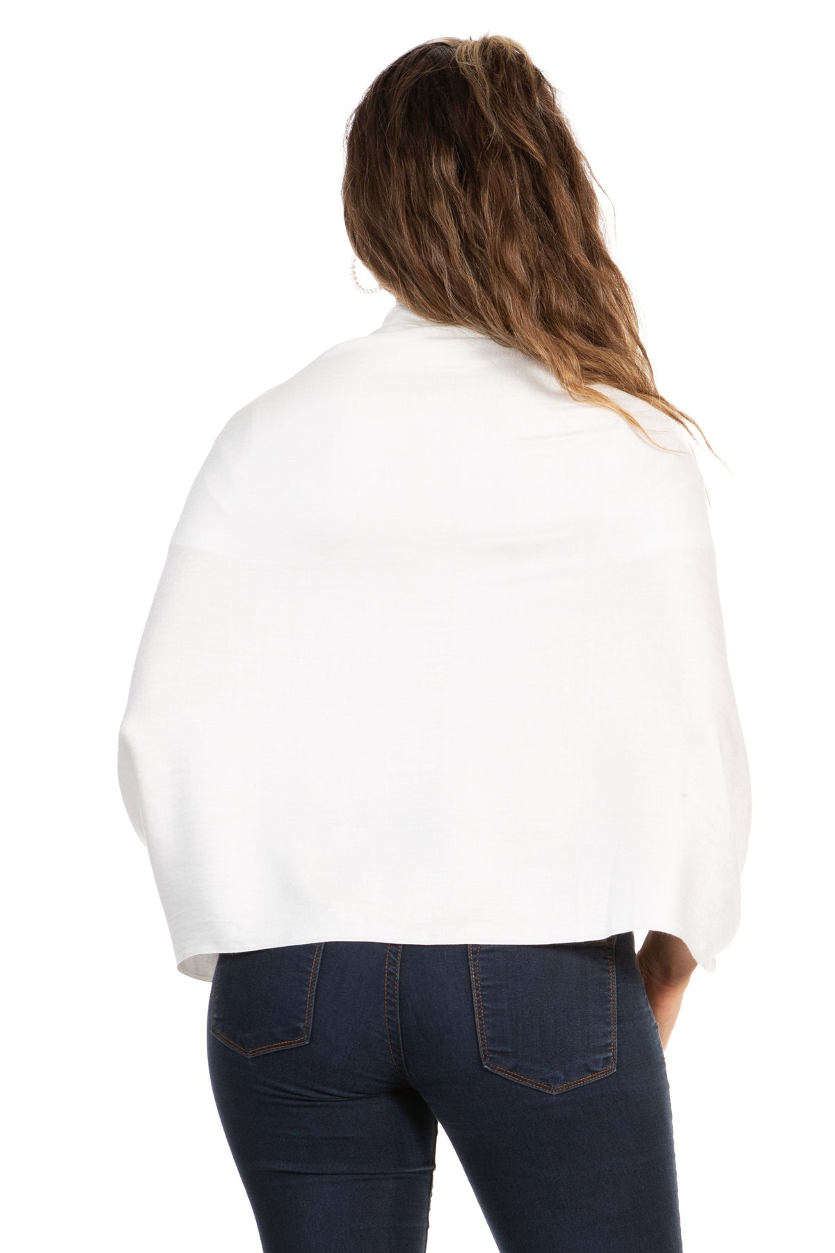 Sakkas Bamboo Rayon Pashmina Shawl Wrap — 78" × 28" Oversized Stole