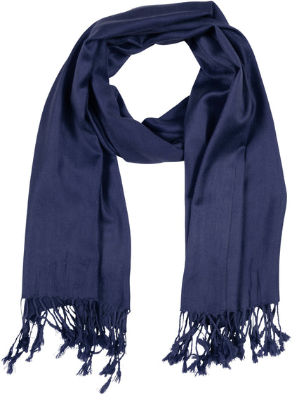 Sakkas Bamboo Rayon Pashmina Shawl Wrap — 78" × 28" Oversized Stole