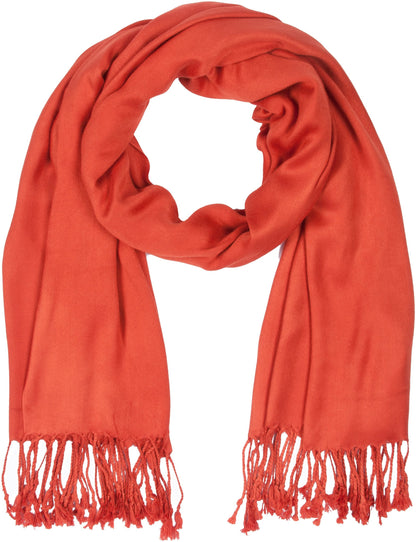 Sakkas Bamboo Rayon Pashmina Shawl Wrap — 78" × 28" Oversized Stole