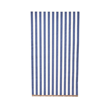 Hamptons Toile & Stripe Paper Dinner Napkins