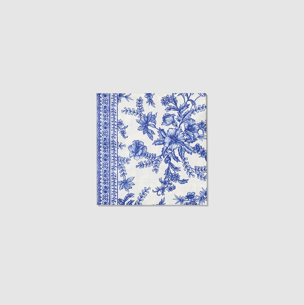 French toile paper napkin
