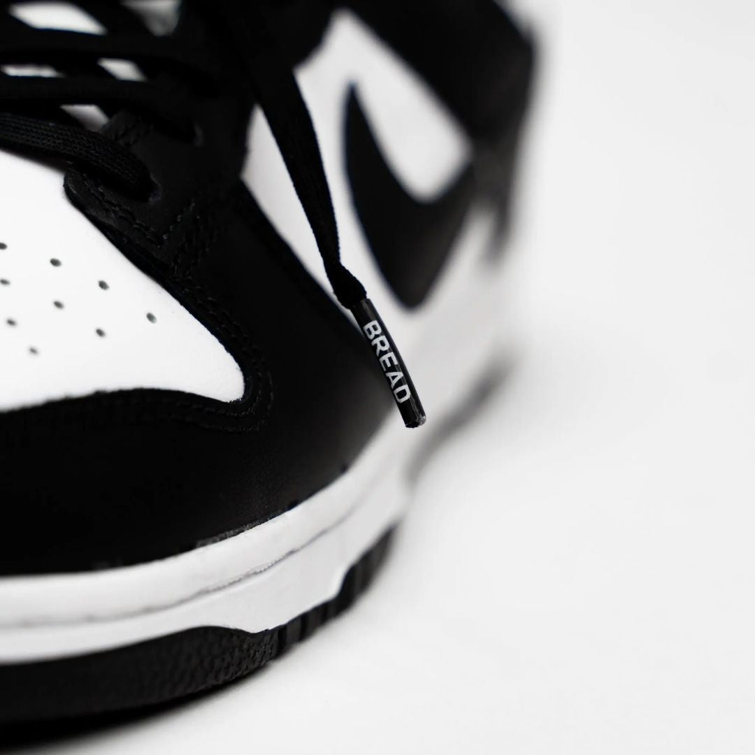 Shadow Black Shoe Laces from Bread