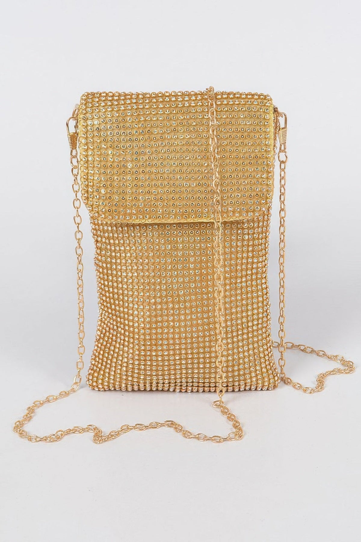 Nashville Mini Rhinestone Rectangular Clutch Bag