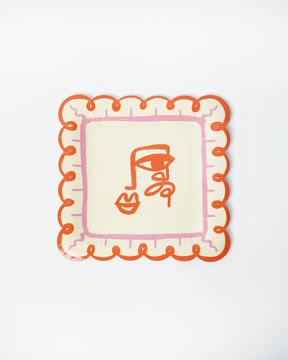 Art Birthday Party Supplies Pack (Serves 12) | Modern Painting Theme Kids Party Kit | Plates, Cups & Napkins Set