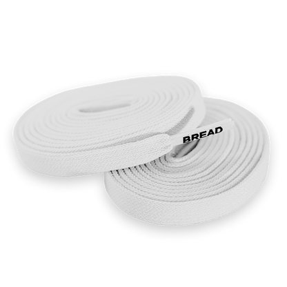 Cloud White Shoe Laces from Bread