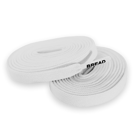 Cloud White Shoe Laces from Bread