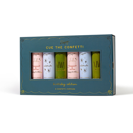 Cue the Confetti: Birthday Edition - Confetti Poppers