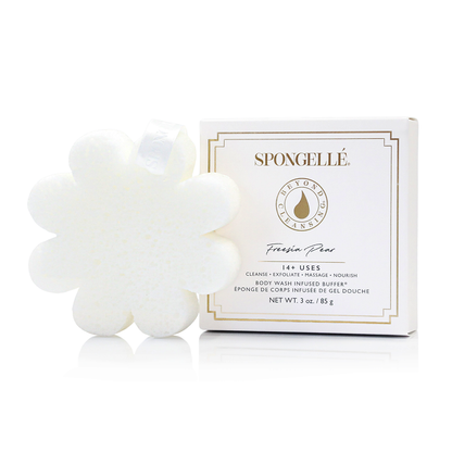 Floral Boxed Flower Set Bath Sponge