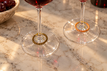 Autumn Ember Wine Charms Set