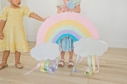 🌈Vibrant Rainbow Party Piñata - Colorful & Fun - Ideal for Birthdays and Joyful Events