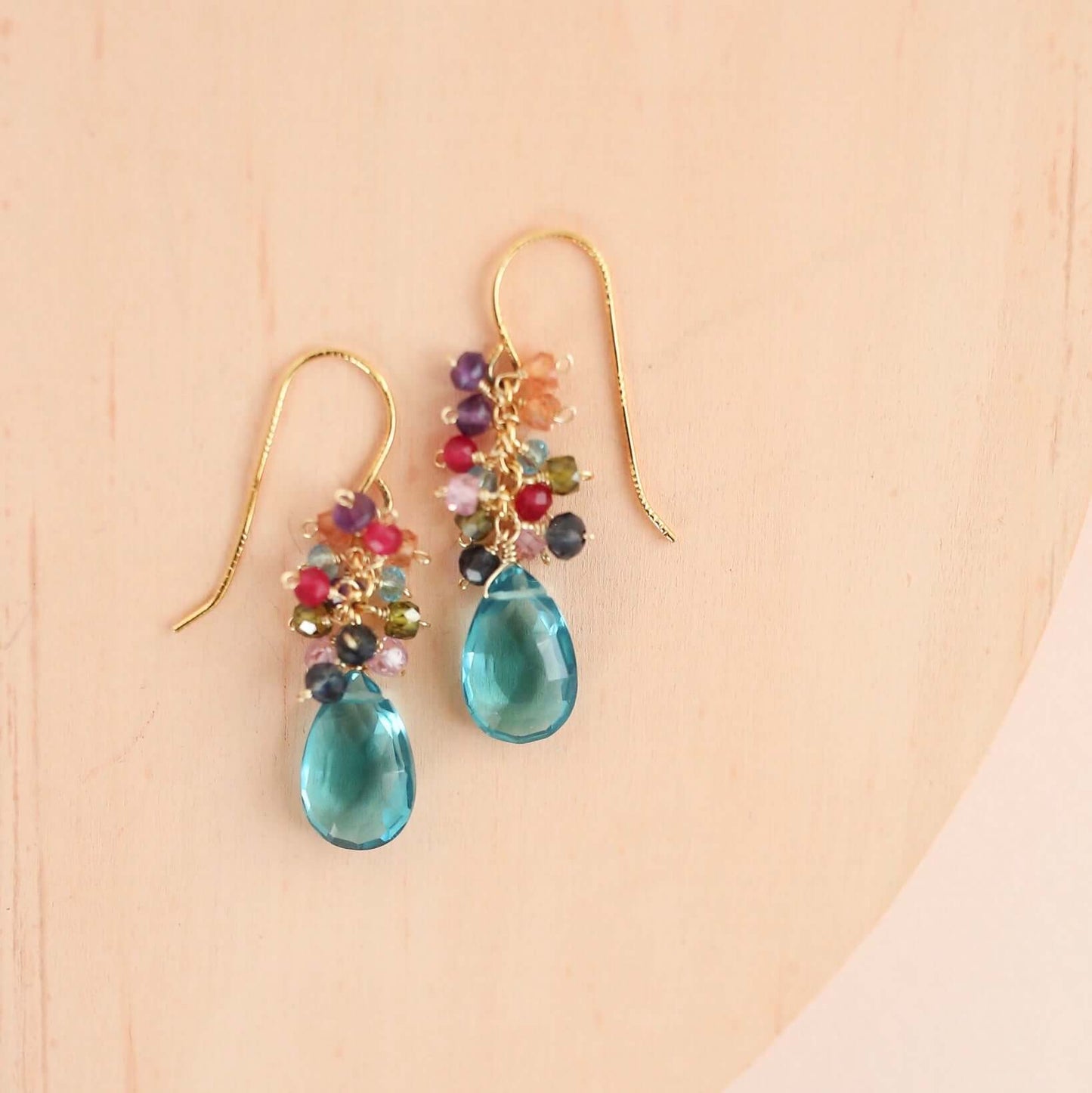 Quartz Bala Earrings