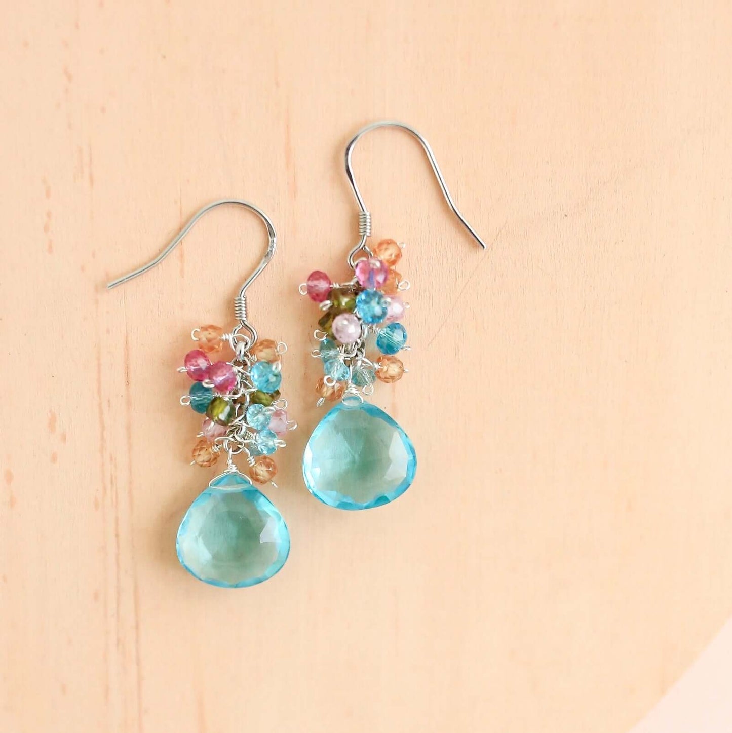 Quartz Bala Earrings