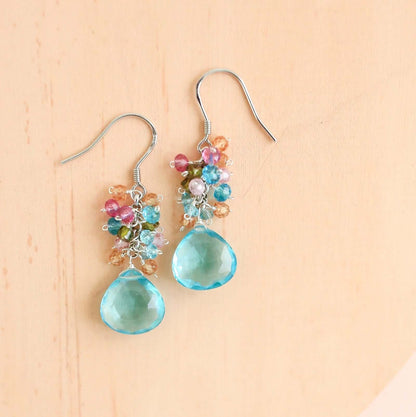 Quartz Bala Earrings