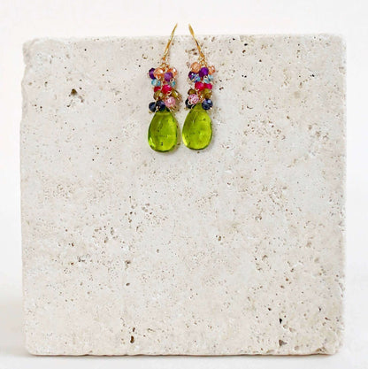 Quartz Bala Earrings