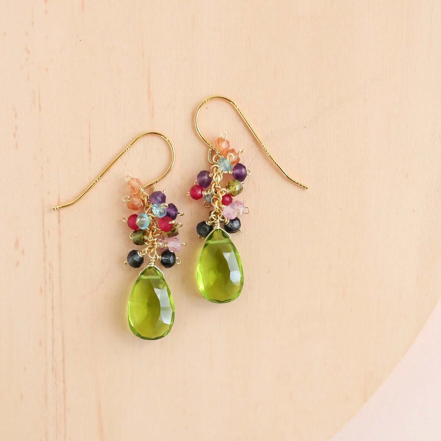 Quartz Bala Earrings